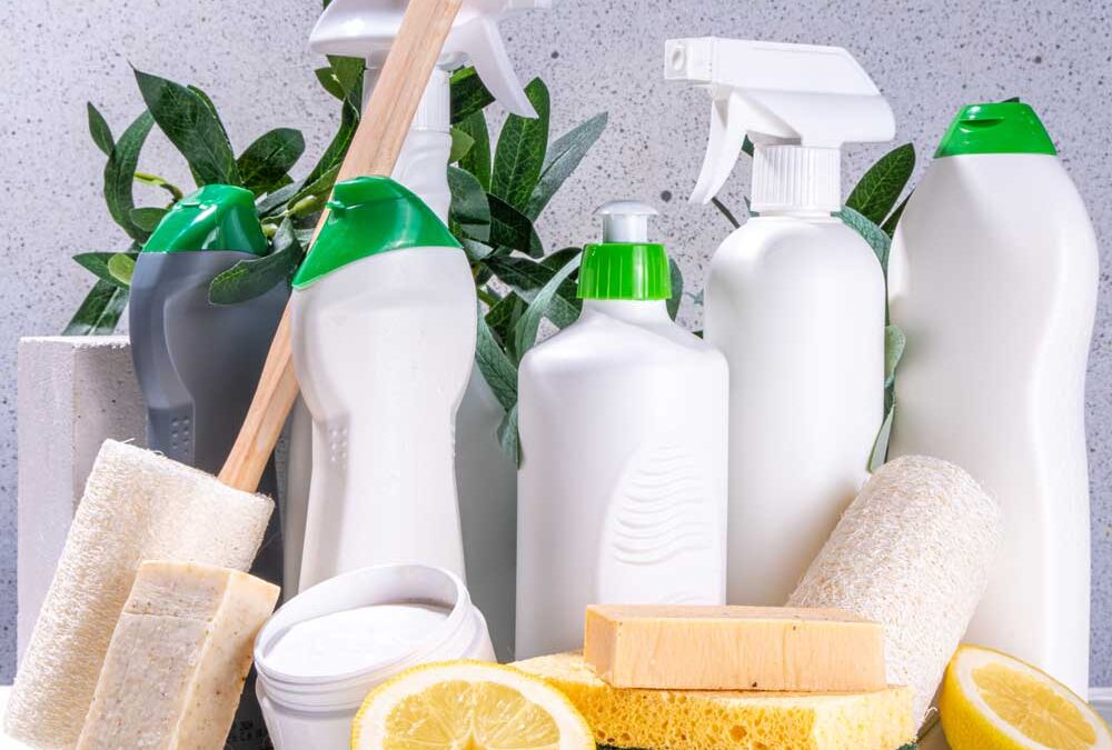 environmentally-preferred green cleaning products